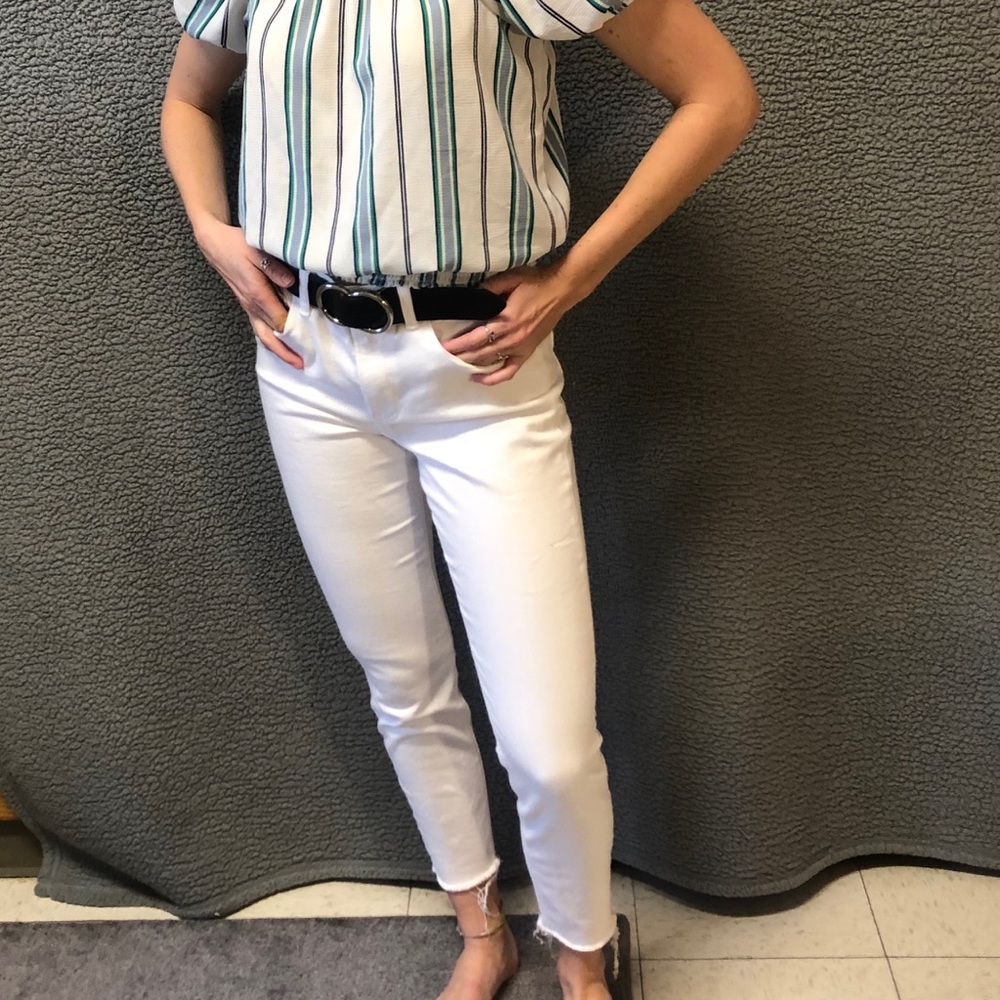 White jeans!
